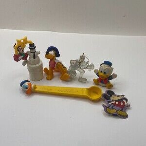 Disney Donald Duck Mattel Spoon Magnet Collectible Toy Vintage Figure